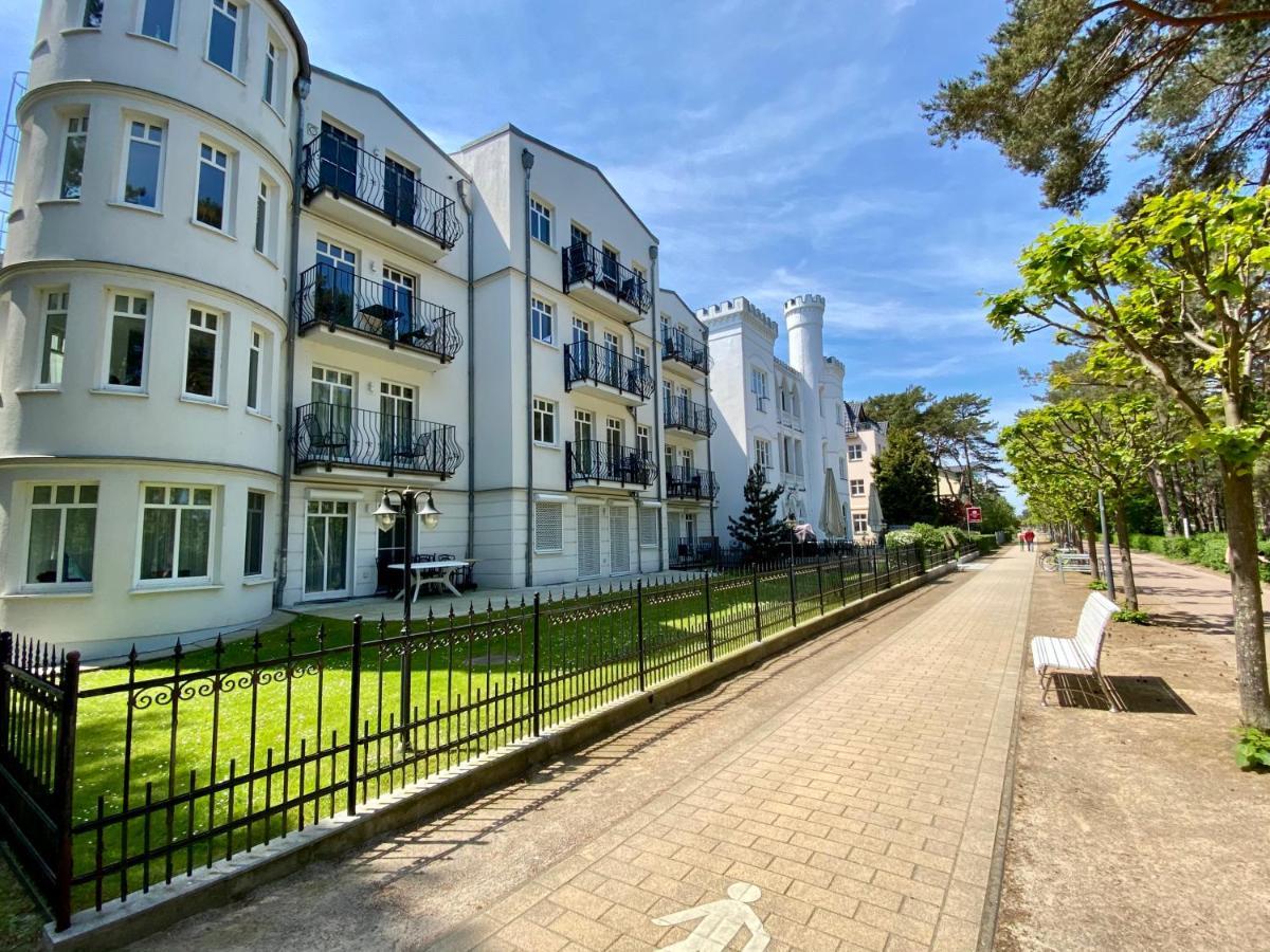 Haus Kastell - Suite Strandglueck Heringsdorf Dış mekan fotoğraf